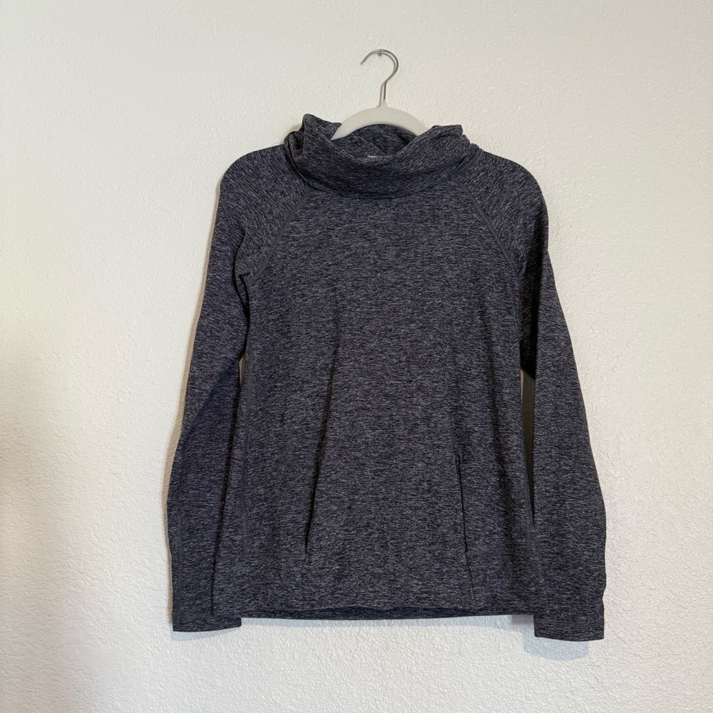 Lululemon Athletica Women's Make A Move Long Sleeve in Heathered Black - Picture 3 of 12